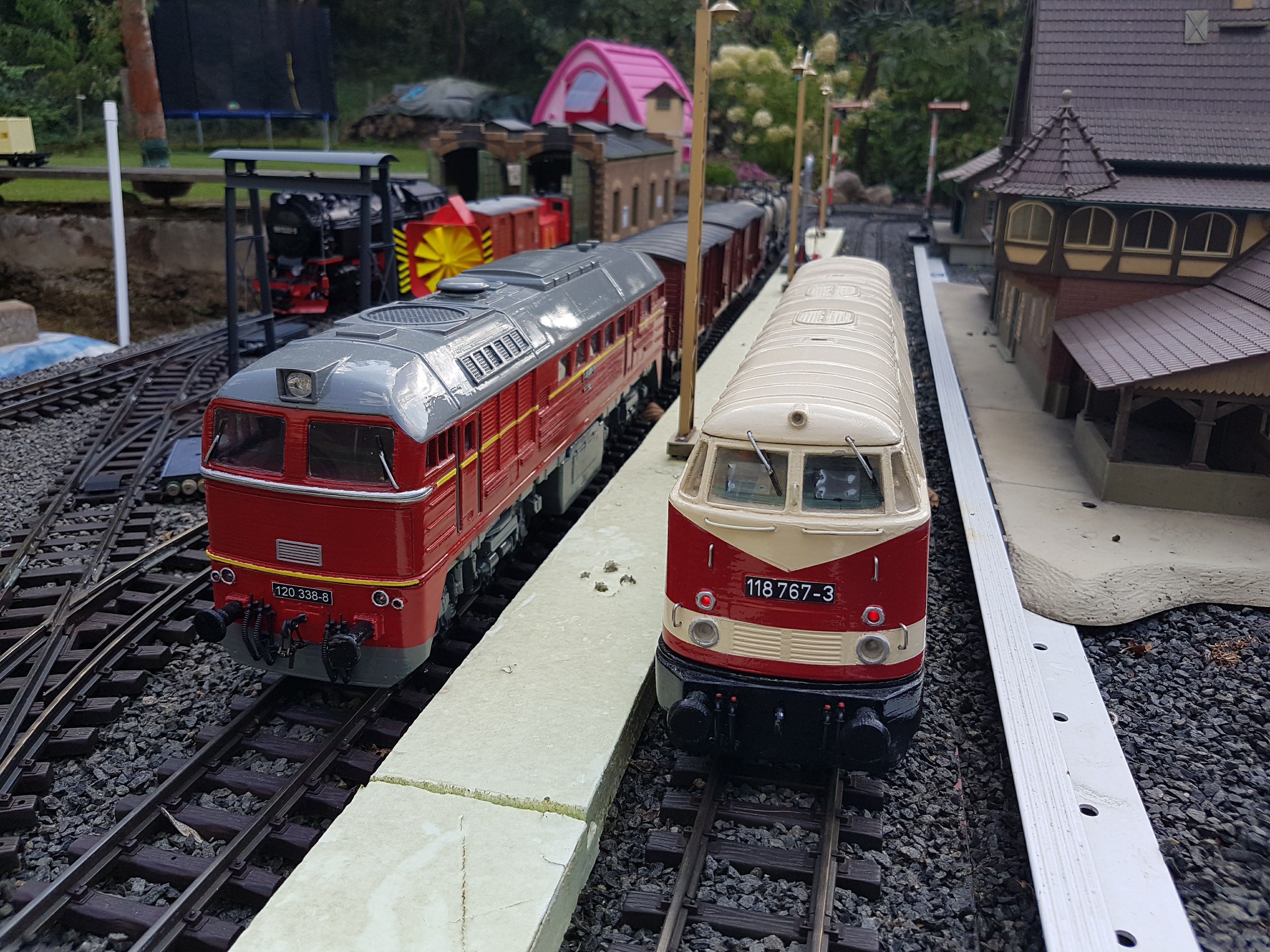 Gartenbahn aus dem 3D  Drucker